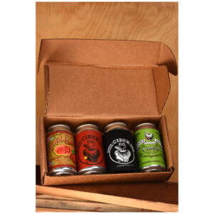 Santa Cruz Cider Company cans and bottles