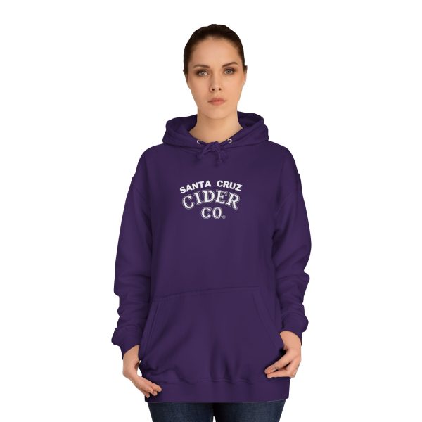 Santa Cruz Cider Co Cozy Unisex College Hoodie with Star Design, College Apparel, School Spirit, Casual Wear, Gift for Students - Image 20