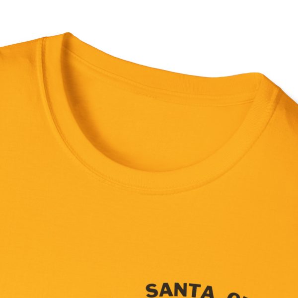 Santa Cruz Cider Co Unisex Softstyle T-Shirt black ink - Image 7