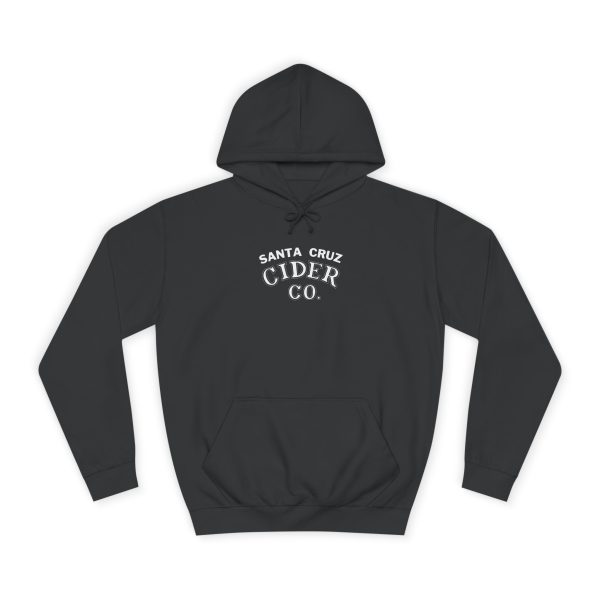 Santa Cruz Cider Co Cozy Unisex College Hoodie with Star Design, College Apparel, School Spirit, Casual Wear, Gift for Students