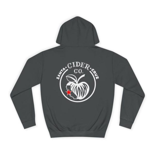 Santa Cruz Cider Co Cozy Unisex College Hoodie with Star Design, College Apparel, School Spirit, Casual Wear, Gift for Students - Image 6