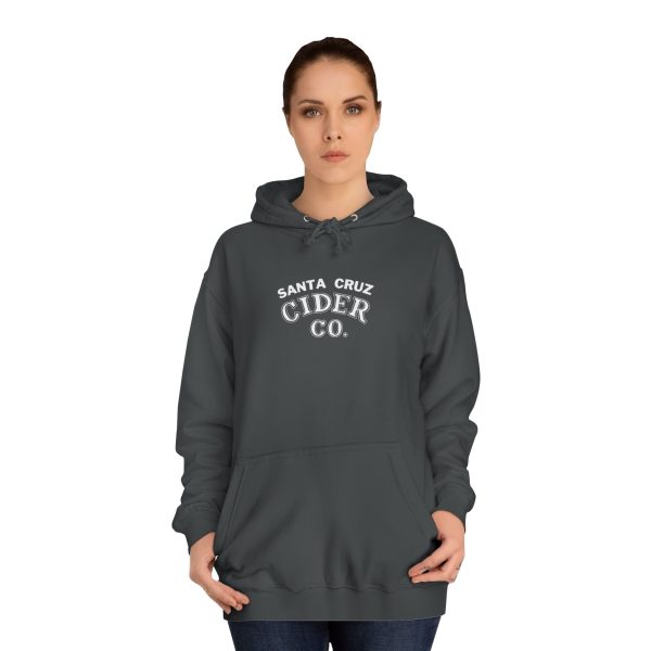 Santa Cruz Cider Co Cozy Unisex College Hoodie with Star Design, College Apparel, School Spirit, Casual Wear, Gift for Students - Image 8