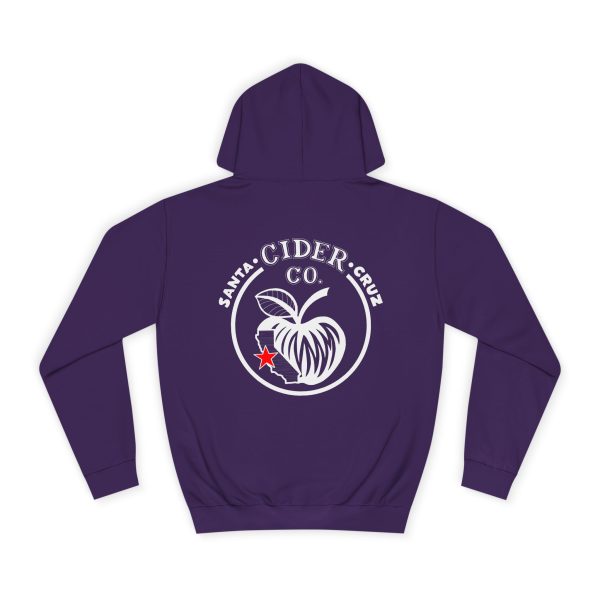 Santa Cruz Cider Co Cozy Unisex College Hoodie with Star Design, College Apparel, School Spirit, Casual Wear, Gift for Students - Image 18