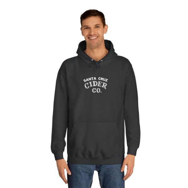 Santa Cruz Cider Co Cozy Unisex College Hoodie with Star Design, College Apparel, School Spirit, Casual Wear, Gift for Students - Image 3