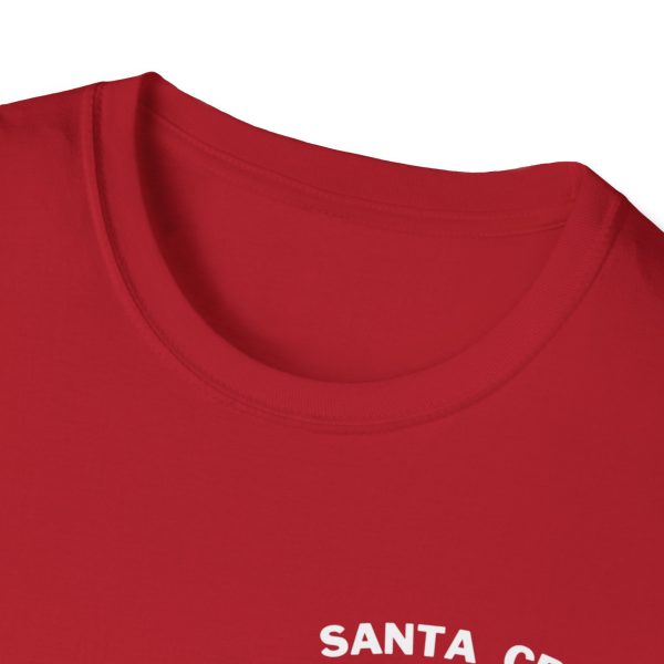 Santa Cruz Cider Co. Unisex Softstyle T-Shirt white ink - Image 35