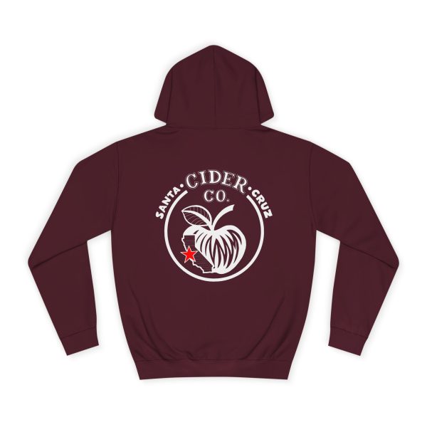 Santa Cruz Cider Co Cozy Unisex College Hoodie with Star Design, College Apparel, School Spirit, Casual Wear, Gift for Students - Image 22