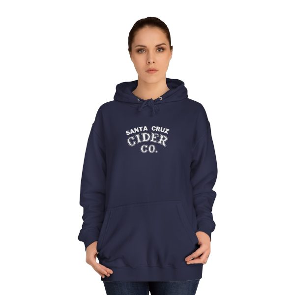 Santa Cruz Cider Co Cozy Unisex College Hoodie with Star Design, College Apparel, School Spirit, Casual Wear, Gift for Students - Image 16