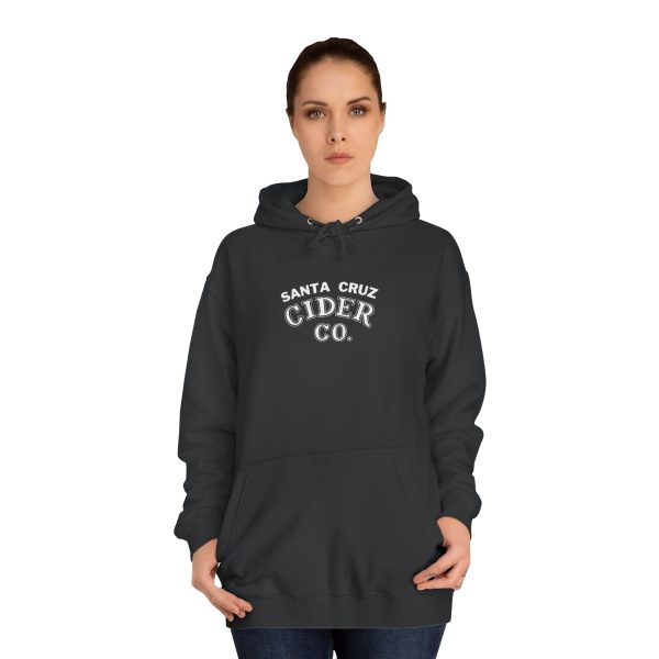 Santa Cruz Cider Co Cozy Unisex College Hoodie with Star Design, College Apparel, School Spirit, Casual Wear, Gift for Students - Image 4
