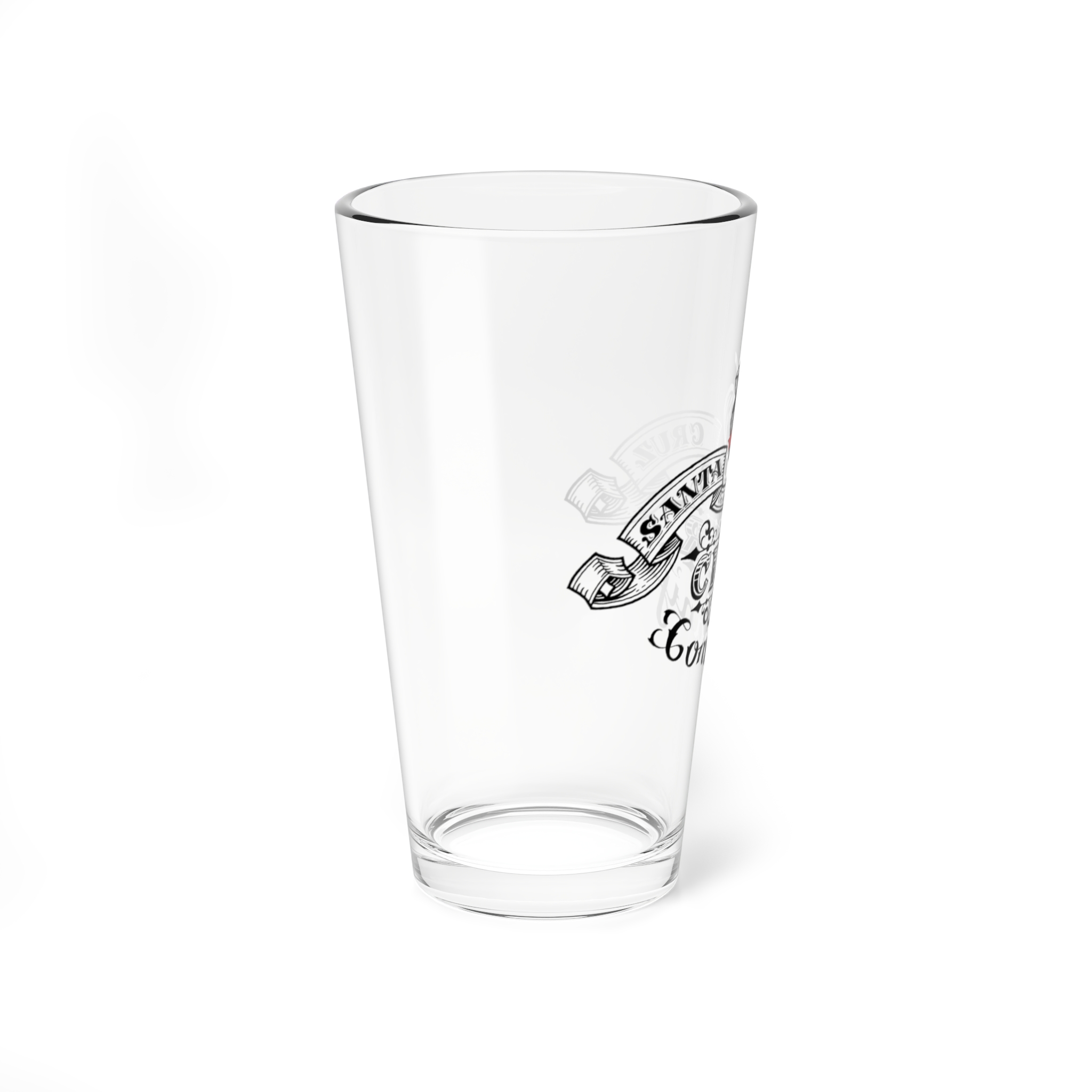 Santa Cruz Cider Mixing Glass | 16oz Cocktail Glass | Unique Barware | Decorative Gift for Cider Lovers | Housewarming & Party Drinkware - Image 2