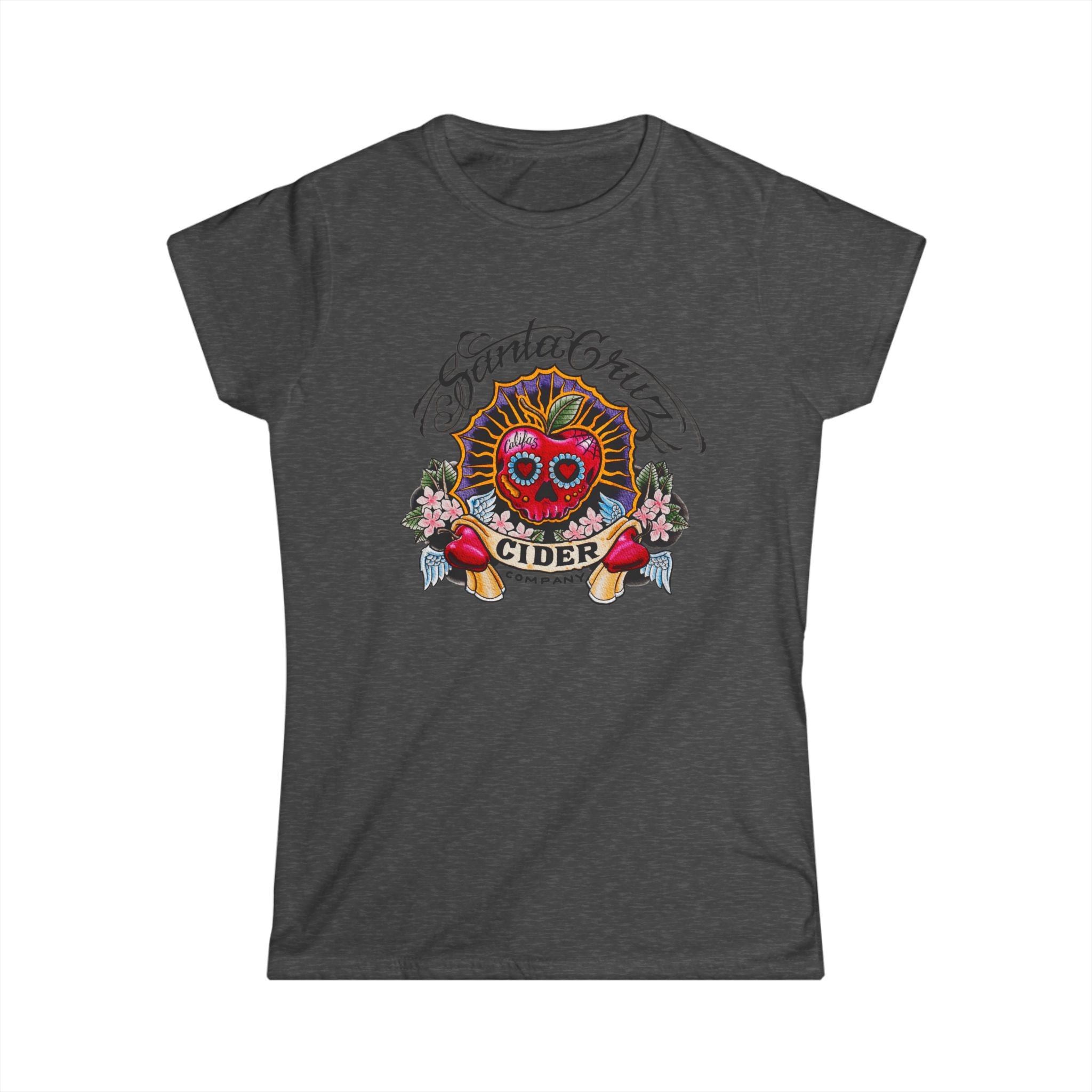 SCCC Colorful Sugar Skull Women's Softstyle Tee - Image 10