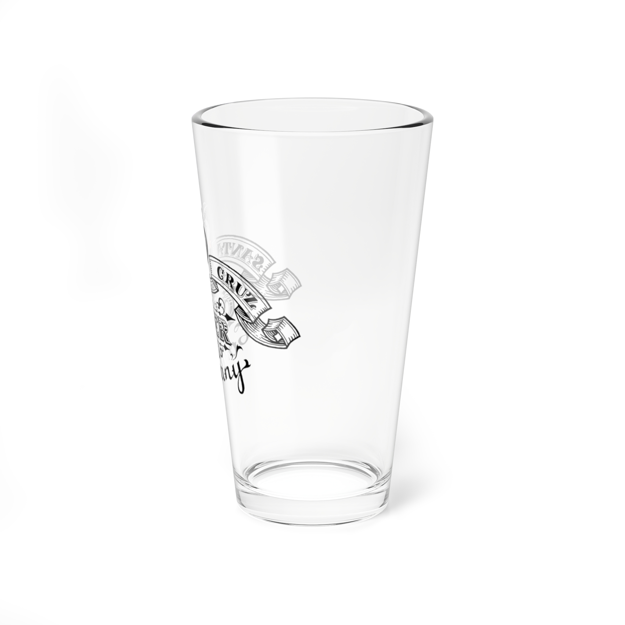 Santa Cruz Cider Mixing Glass | 16oz Cocktail Glass | Unique Barware | Decorative Gift for Cider Lovers | Housewarming & Party Drinkware - Image 4