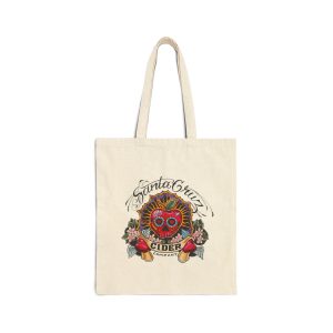 Colorful Sugar Skull Tote Bag | Eco-Friendly Shopping, Travel, Beach Bag, Gift for Cider Lovers, Halloween Decor