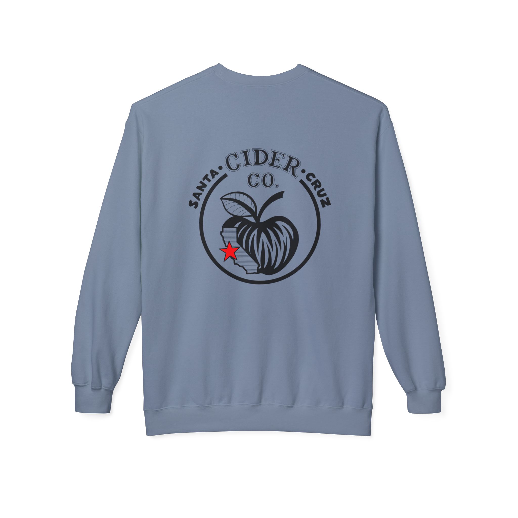 Santa Cruz Cider Co. Crewneck Sweatshirt — Vintage Apple Logo Pullover - Image 8