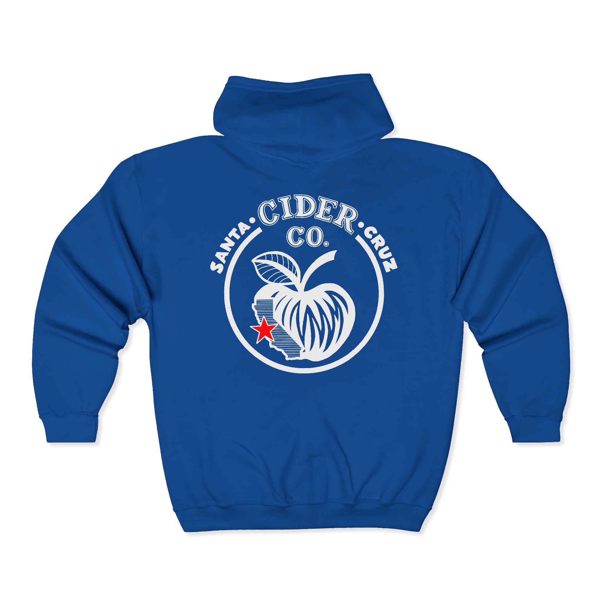 Santa Cruz Cider Co. Unisex Zip Hoodie - Cozy Casual Wear, Perfect for Fall, Gift for Cider Lovers, Outdoor Adventures, Relaxed Fit - Image 12